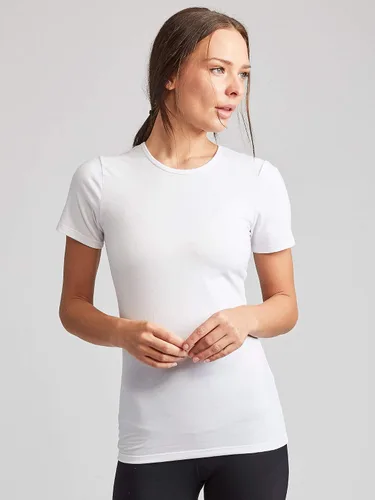 Vista 2 de Kalon Paquete de 4 camisetas con cuello redondo para mujer