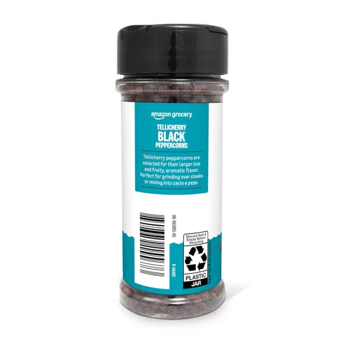 Vista 3 de Amazon Grocery, Tellicherry granos de pimienta negra entera, 3.5 onzas