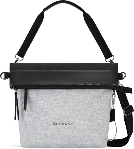 Vista 11 de Sherpani Vale, bolso cruzado antirrobo para mujer Aloe Mist