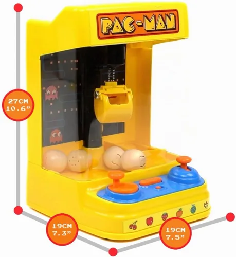 Vista 5 de Merchant Ambassador Pac-Man Arcade Claw Crane - Juego de mesa de la serie