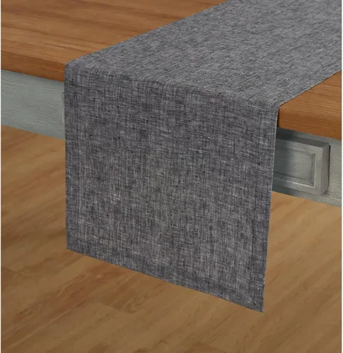 Vista 83 de Solino Home - Camino de mesa de lino natural claro, 14 x 36 pulgadas, Athena, para Acción de Gracias, Navidad, vacaciones, lavable a máquina