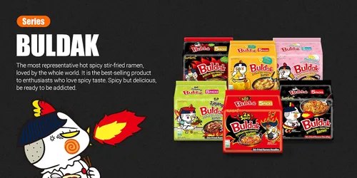 Vista 6 de Samyang - Ramen de fideos fritos de pollo caliente