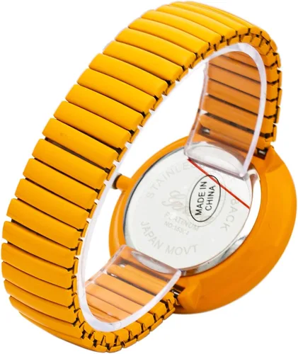 Vista 5 de Blekon Collections - Reloj de moda PC21J con banda elástica de cara súper grande