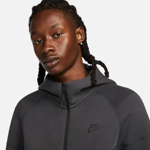 Vista 4 de Nike Sportswear Tech Windrunner - Sudadera con capucha para hombre con cremallera completa (FB7921-060, antracitanegro), AntracitaNegro