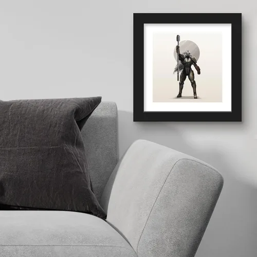 Vista 3 de Trends International Gallery Pops Star Wars: Jedi: Survivor - Póster de pared de Rayvis, 12.00 x 12.00 pulgadas, versión de marco negro