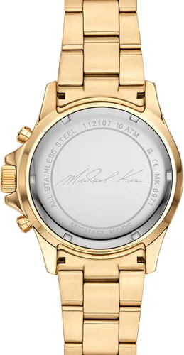 Vista 4 de Michael Kors Everest - Reloj cronógrafo de cuarzo de acero inoxidable
