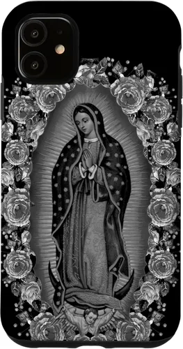 Vista 8 de Our Lady Virgen De Guadalupe - Carcasa floral para iPhone 17