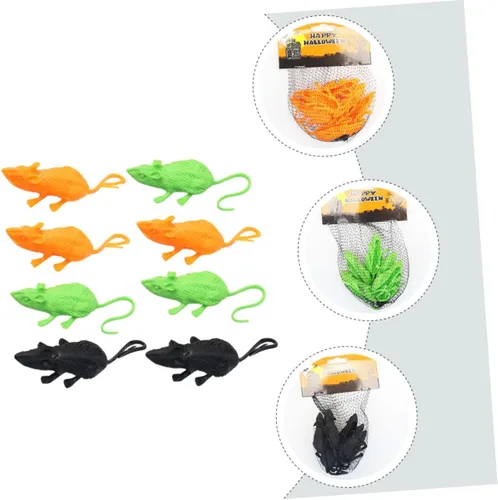 Vista 6 de BESPORTBLE Ratones de juguete falsos para diseño de escena Pe Material Decoración para Halloween Regalo perfecto