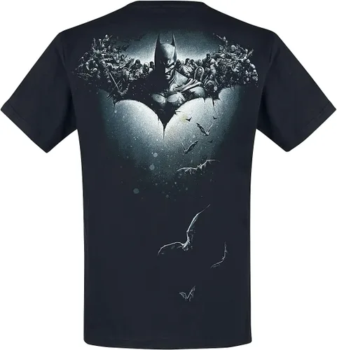 Vista 2 de DC Comics - Joker - Arkham Origins - Camiseta negra, Negro