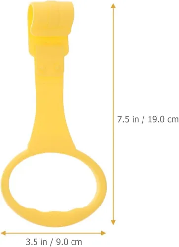 Vista 4 de Toddmomy 4 piezas de anillo de tracción para cuna de bebé, anillos de pie para cuna de bebé, anillos para cuna de bebé, anillos para cuna de bebé