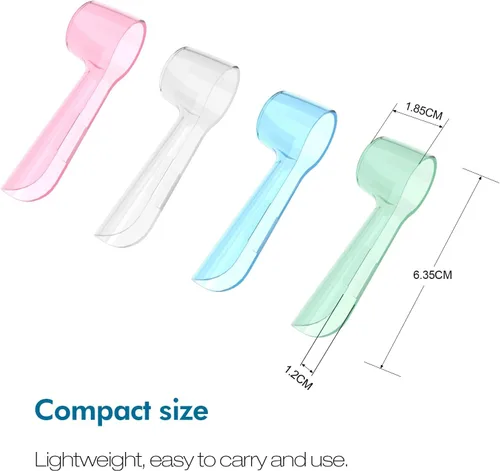 Vista 2 de 8 cubiertas de cabeza de cepillo de dientes eléctrico para cabezal de cepillo de dientes oral B