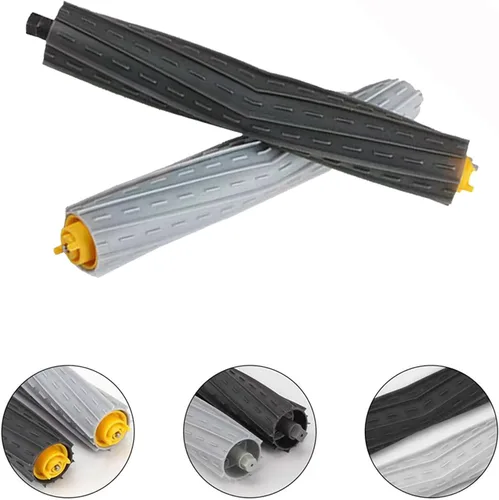 Vista 4 de Piezas de repuesto para aspiradora iRobot Roomba 800 900 Series 805 850 860 861 866 870 871 880 890 960 980 980 981 985, 4 filtros, 4 cepillos