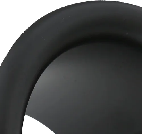 Vista 7 de Ymiko 3 1 4 soporte para secador de pelo pulgadas rizador 3 goma 4 insertos secador de pelo negro soplado metal encimera ojales anillos