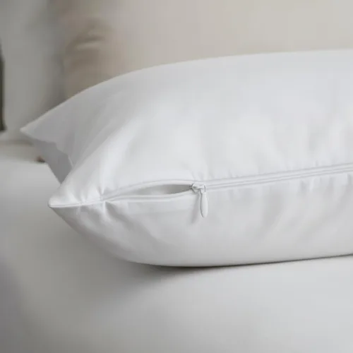 Vista 6 de Pillowcase, Double-Layer Zippered , White 48x74 cm