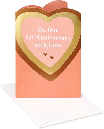 Vista 9 de Tarjeta de aniversario festiva de American Greetings para esposa o esposo (Meant To Be)