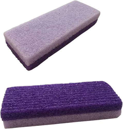 Vista 4 de Raspador de pies para pies, 3 piezas, exfoliador, herramienta de pedicura, piedra pómez para pies, removedor de bloques de piedra pómez, depurador
