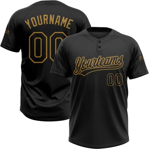 Vista 17 de Camisetas de béisbol personalizadas con dos botones, camisetas de sóftbol personalizadas con logotipo de nombre cosido para hombres, mujeres