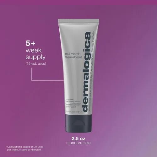 Vista 7 de Dermalogica Termafoliante multivitamínico, exfoliante facial con ácido salicílico y retinol, antienvejecimiento, revela inmediatamente una piel más