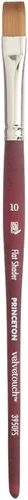 Vista 20 de Princeton Velvetouch Mini Pincel Filbert, Sintético, Mango Corto, Tamaño 0, 1 Unidad