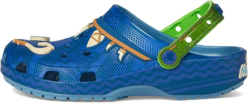 Vista 4 de Crocs - Zuecos unisex para adultos Disney Moana Classic, zapatos para mujeres y hombres