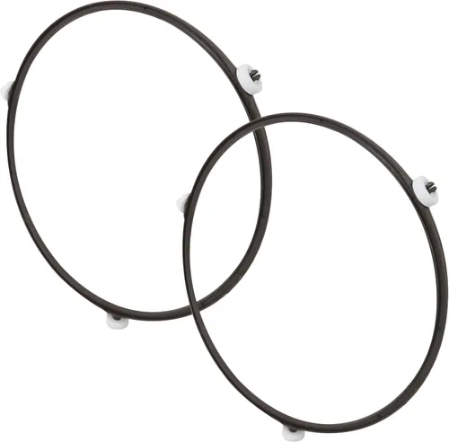 Vista 4 de Anillo de rodillo giratorio universal mejorado de 9.5 pulgadas para microondas LG, pieza de repuesto, compatible con modelos MVH1615WW, LMV1630BB