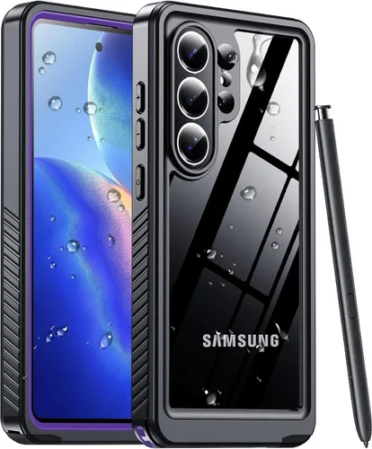 Vista 30 de MOZOTER - Funda impermeable para Samsung Galaxy Note 10 Plus con sonido claro Negro