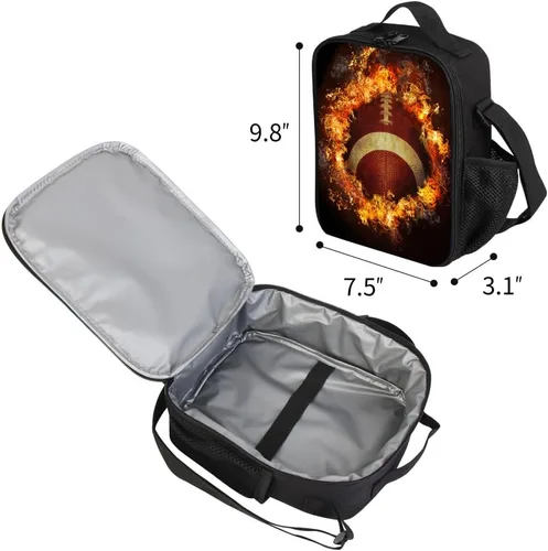 Vista 5 de Mochila escolar luminosa con impresión 3D de gran capacidad, ligera, para estudiantes