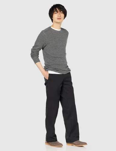 Vista 2 de Tienda Essentials - Camisa de manga larga con ajuste regular de punto de gofre para hombre