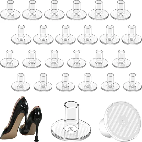 Vista 8 de Protectores de césped de tacón alto, 12 pares de tapones de fregadero y tapas de reparación, protectores antideslizantes para caminar sobre hierba