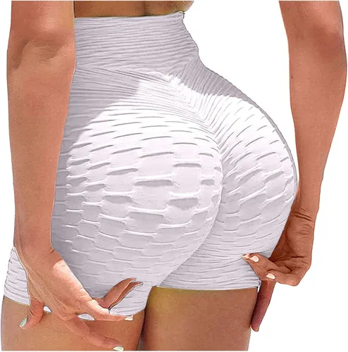 Vista 5 de HJYUZP Wide Leg Yoga Pants for Women Waisted Women Shorts High Lifting Short Yoga Butt Yoga Pants for Women Loose Fit Low