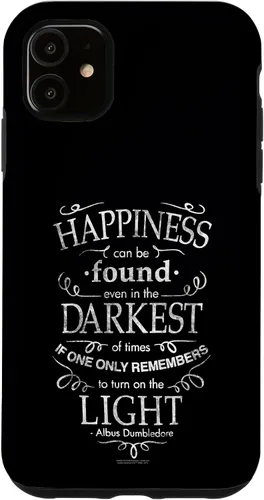 Vista 8 de Harry Potter Funda con cita de felicidad para iPhone 17