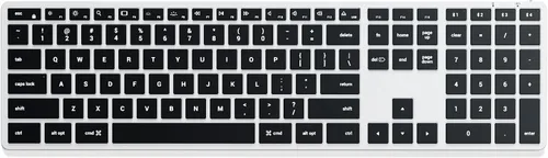 Vista 10 de Satechi Slim X1 Teclado retroiluminado Bluetooth para Mac, teclas iluminadas y sincronización multidispositivo, para MacBook Air/Pro M5/M4, iPad