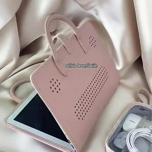 Vista 6 de Funda para computadora portátil MacBook Pro/Air, impermeable a prueba de golpes para computadora portátil