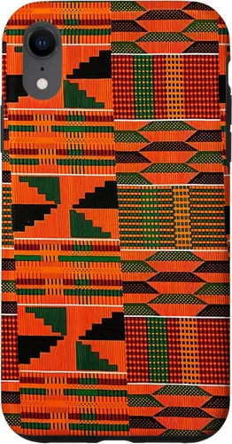 Vista 25 de Kente - Carcasa para iPhone 17, diseño étnico de Ghana, diseño africano