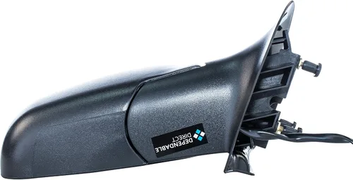 Vista 4 de Dependable Direct Espejo de puerta plegable texturizado para el lado derecho del pasajero, compatible con Ford Ranger 98-05 piezas Link # FO1321206