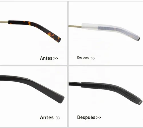 Vista 5 de KECHIO Puntas de extremo de gafas Gafas de silicona Gafas de ojo puntas de templo Gafas elásticas antideslizantes