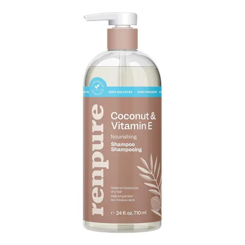 Vista 9 de RENPURE Champú aclarante de vinagre de sidra de manzana y aloe, cabello