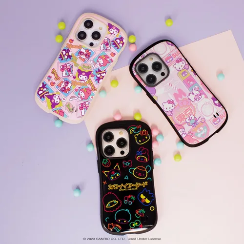 Vista 6 de iFace Funda para iPhone 14 Pro Max (6.7 pulgadas) Hello Kitty and Friends First Class - Bonita funda protectora de doble capa a prueba de golpes