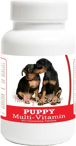 Vista 45 de Healthy Breeds Affenpinscher - Tableta multivitamínica para cachorros y perros, 60