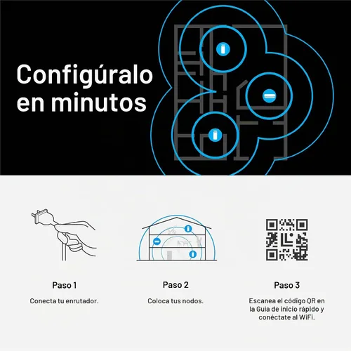 Vista 2 de Linksys Router WiFi 6 Micro Mesh Multi-gig Conecta más de 100 dispositivos Cobertura de 2,000 pies cuadrados Velocidades de 3.0 Gbps No