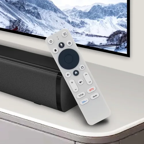 Vista 3 de Reemplazo de control remoto de voz compatible con Onn Android TV FHD 4K UHD GEN 2 Stre-Aming Stick Box, y funciona para MECOOL MK2 Smart Box
