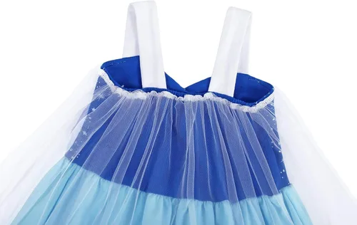 Vista 6 de Jurebecia Disfraces de lujo de tul para fiestas de cumpleaños con accesorios