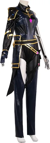 Vista 2 de Disfraz de Reyna para adultos, traje de cosplay para mujer, disfraz de Halloween