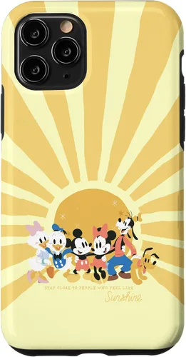 Vista 27 de iPhone 16 Disney Mickey y sus amigos Personas que se sienten como Sunshine Case