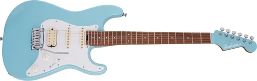 Vista 4 de Jackson MJ Series Signature Misha Mansoor So-Cal 2PT Guitarra Eléctrica - Azul Daphne