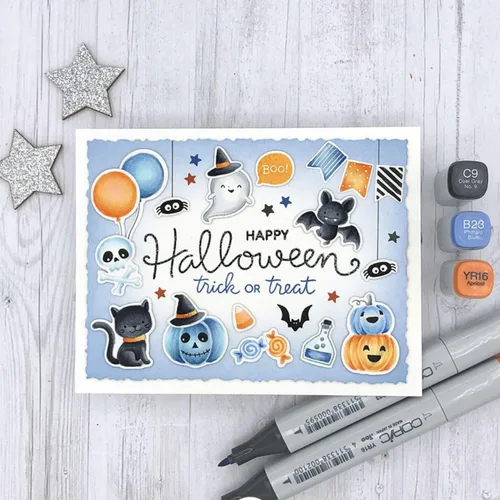 Vista 6 de Juego de sellos y troqueles transparentes para hacer tarjetas, plantillas de corte para álbumes de recortes, álbum de fotos, papel decorativo