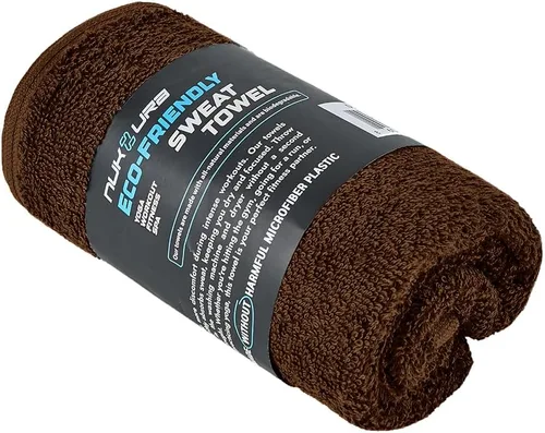 Vista 14 de NUKURA Toalla de sudor de gimnasio de 12 x 40 pulgadas, 450 GSM para entrenamiento al aire libre, correr, yoga, pickleball, padel, alta absorción