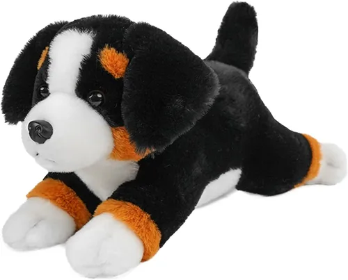 Vista 13 de Peluche de animal de peluche suave para cachorro, cachorro, chupete para dormir, adorable animal de peluche para niños pequeños, niños y niñas