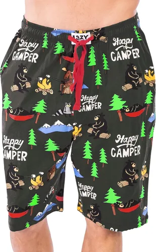 Vista 173 de Lazy One - Pantalones cortos de pijama para hombre, ropa de dormir