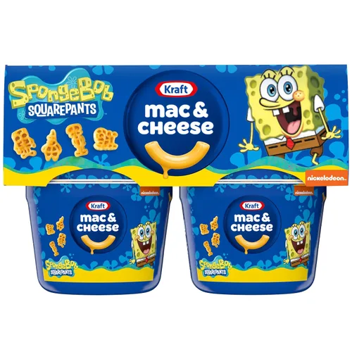 Vista 14 de Kraft - Tazas de macarrones y queso fáciles de microondas con formas de pasta Nickelodeon Paw Patrol (paquete de 4 unidades, tazas de 1.9 onzas)